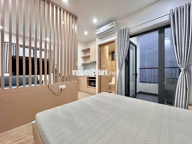 Căn hộ ban công 1PN- Tách bếp - Nội thất cao cấp - 40m2 Q.Bình Thạnh