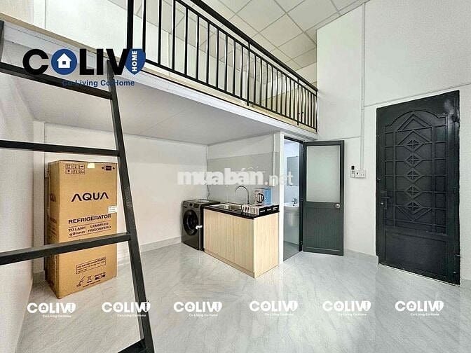 Phòng gác full nội thất máy giặt riêng P8, Gò Vấp