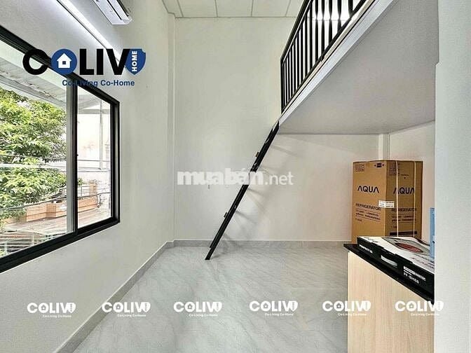 Phòng gác full nội thất máy giặt riêng P8, Gò Vấp
