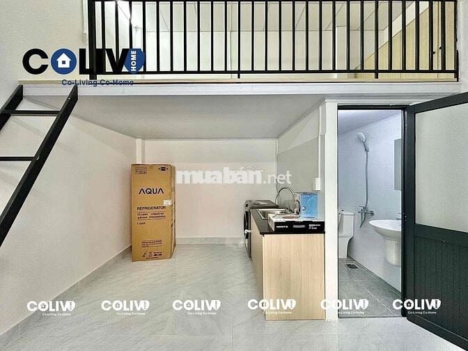 Phòng gác full nội thất máy giặt riêng P8, Gò Vấp