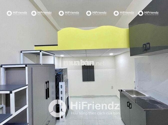 SIÊU PHẨM PHÒNG CÓ GÁC FULL NỘI THẤT CÓ TỦ LẠNH MỚI TOANG NGAY ĐẦM SEN