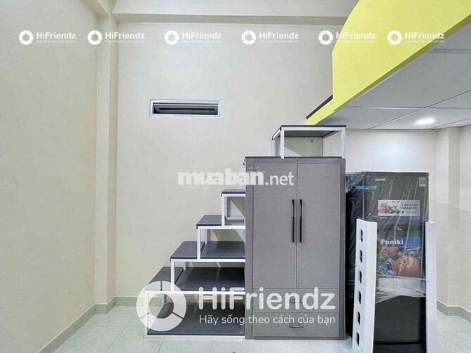 SIÊU PHẨM PHÒNG CÓ GÁC FULL NỘI THẤT CÓ TỦ LẠNH MỚI TOANG NGAY ĐẦM SEN