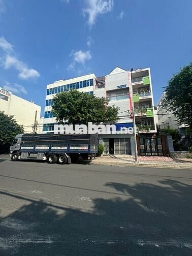 🏢 Bán tòa nhà MT 8x27m KDC Bình Phú 2, Q6-1 trệt + 4 lầu+ST+ thang máy