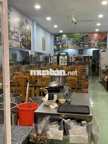 sang toàn bộ quán phở hoặc sang lại mặt bằng mặt tiền khu chợ Vĩnh Lôc