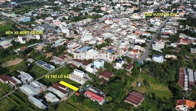 BÁN LÔ ĐẤT 192M2 NGAY BỆNH VIỆN ĐA KHOA CỦ CHI MỚI KHÁNH THÀNH, 730TR