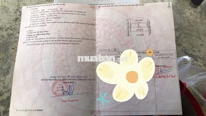 Đất đẹp vuông vức - khu dân cư đông. Đường ôtô – gần Nam Kỳ Khởi Nghĩa