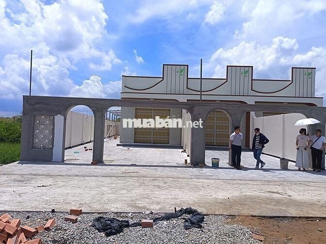 Nền đẹp ngay chợ Tân Trung 175m2/485tr, SHR/TC. Cách TP Gò Công 1km.