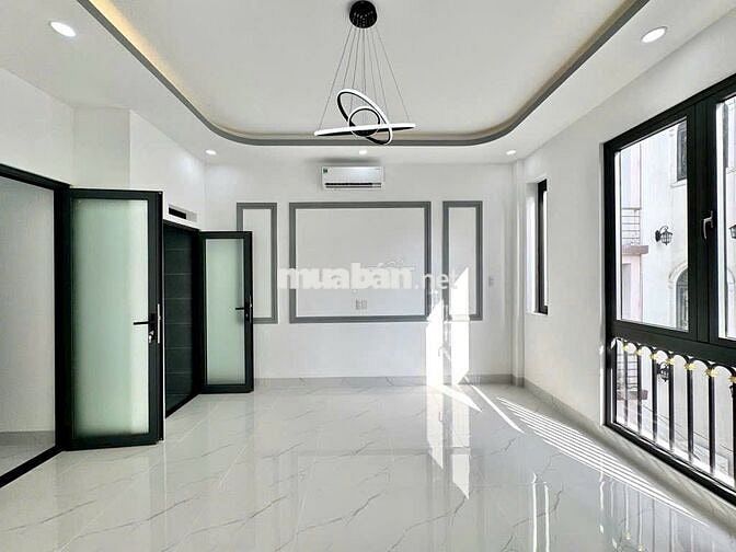 Nhà 54m2, 4 tầng 4PN, hẻm 5m xe hơi, Nguyễn Văn Nghi Gò Vấp dọn ở ngay