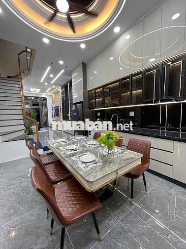 NHÀ MỚI ĐẸP 4x20M - FULL NỘI THẤT CAO CẤP - GẦN CHỢ AN PHÚ ĐÔNG Q12