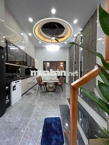 NHÀ MỚI ĐẸP 4x20M - FULL NỘI THẤT CAO CẤP - GẦN CHỢ AN PHÚ ĐÔNG Q12