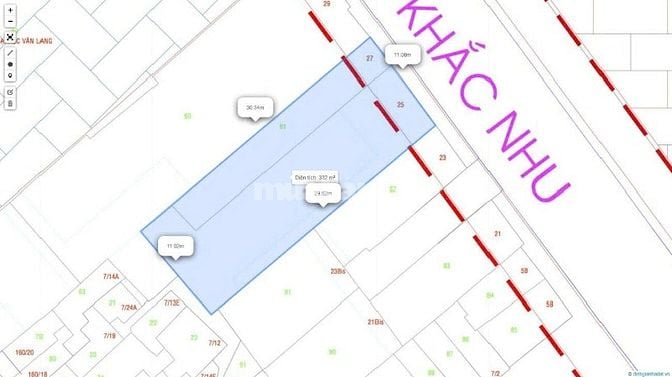Bán nhà mặt tiền Nguyễn Khắc Nhu, Cô Giang, Quận 1, 11x29m, Giá 185 tỷ