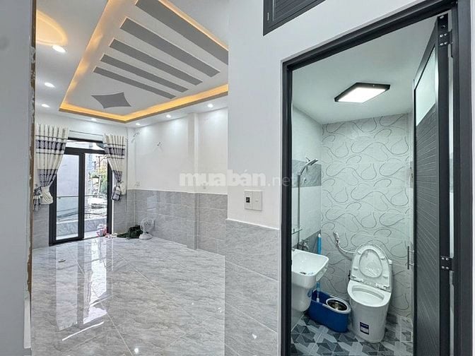 NHÀ GIÁ RẺ Q8 P14 - NGANG BỀ THẾ 5.6M NỞ HẬU 7M - 48.2M2 - 2 TẦNG MỚI 