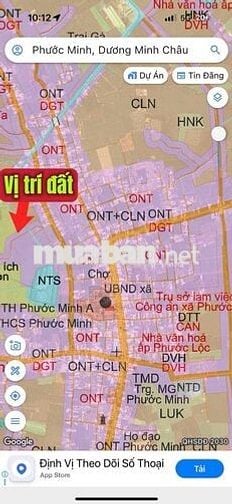 NGAY PHỐ PHƯỚC MINH DƯƠNG MINH CHÂU TÂY NINH GIÁ CHỈ 289TR