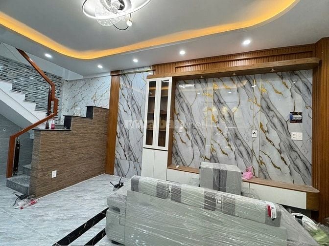 NHÀ GIÁ RẺ Q8 P14 - NGANG BỀ THẾ 5.6M NỞ HẬU 7M - 48.2M2 - 2 TẦNG MỚI 