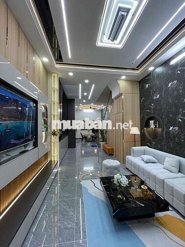 NHÀ MỚI ĐẸP 4x20M - FULL NỘI THẤT CAO CẤP - GẦN CHỢ AN PHÚ ĐÔNG Q12