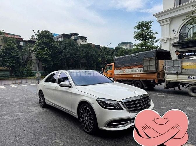 Bán xe Mercedes-Benz S450 Luxury đời 2017 màu trắng biển Hà Nội