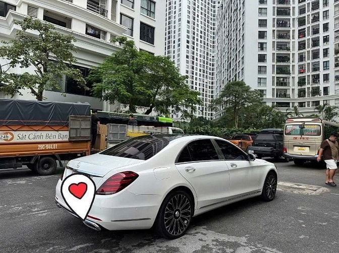 Bán xe Mercedes-Benz S450 Luxury đời 2017 màu trắng biển Hà Nội
