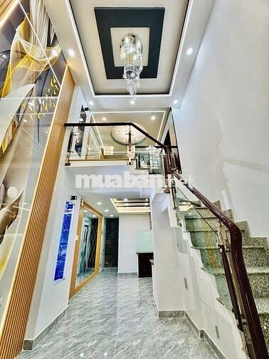 NHÀ MỚI NỘI THẤT CAO CẤP  30M2, 4TẦNG , THÍCH QUẢNG ĐỨC PHÚ NHUẬN