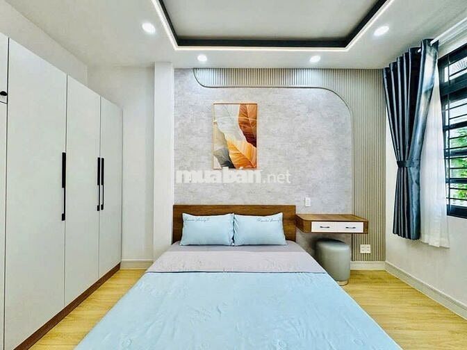 NHÀ MỚI NỘI THẤT CAO CẤP  30M2, 4TẦNG , THÍCH QUẢNG ĐỨC PHÚ NHUẬN