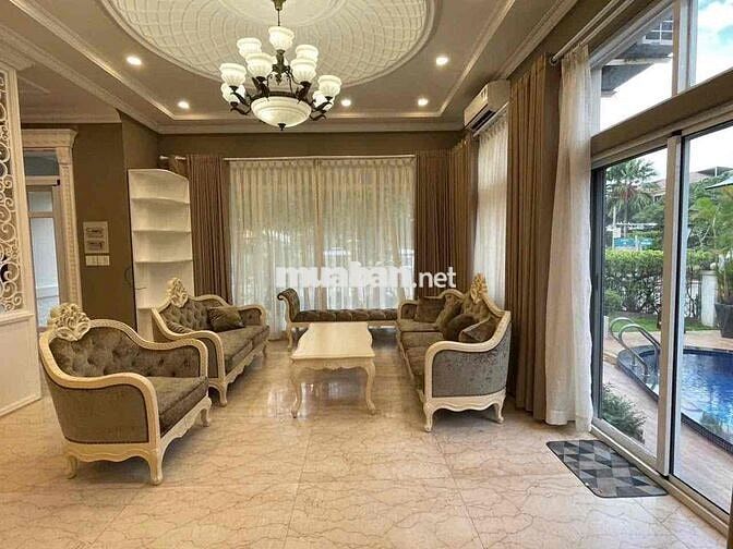 Villa Mỹ Phú 1 Q7 – 397m², full nội thất, hồ bơi, 4PN (4BR), view công