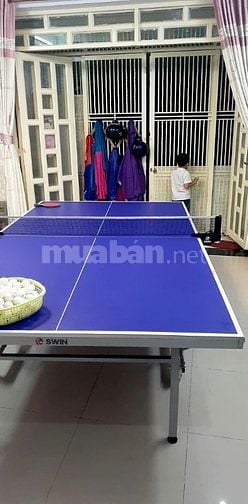 Bán bàn bóng bàn Swin Clever T8 và máy bắn Y&T A9