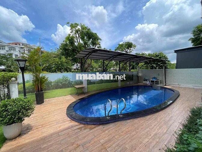 Villa Mỹ Phú 1 Q7 – 397m², full nội thất, hồ bơi, 4PN (4BR), view công