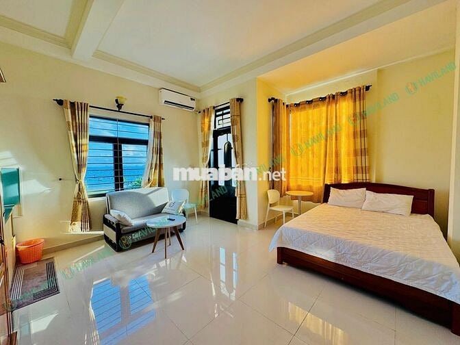 Studio ban công, view biển, full nội thất, thang máy, đẹp mà chỉ 6tr