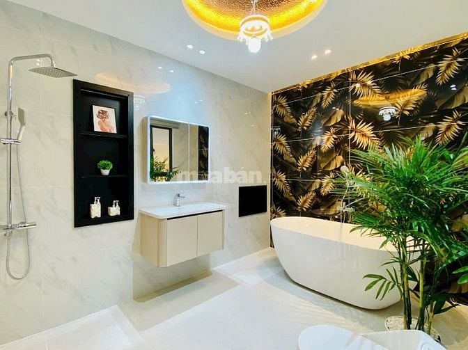 ⭐️Nhà 3 Lầu DT:4x13m tuyệt đẹp Cao cấp hẻm Đường Số 30, P6.
