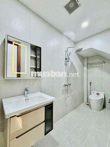 Cho thuê nhà 3 lầu full nội thất hẻm 58 Thống Nhất p10