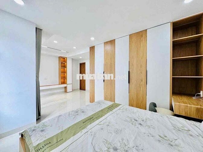Cho thuê nhà 3 lầu full nội thất hẻm 58 Thống Nhất p10