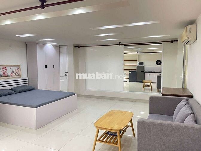 CHDV Studio Ban Công Dt 45m2 Full Nội Thất Khu Vực Trung Tâm Trống Sẵn
