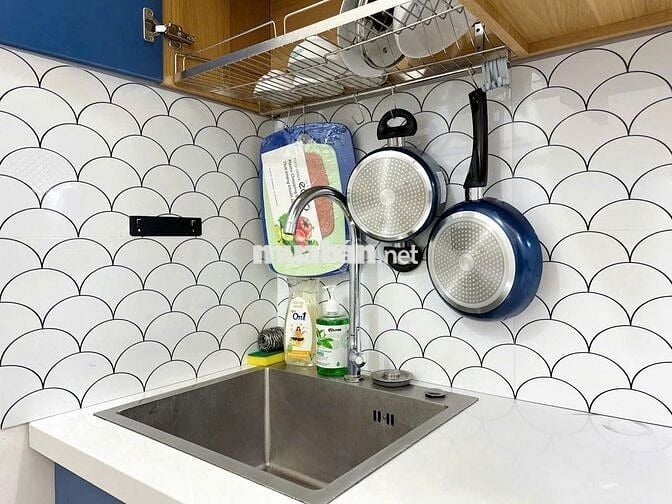 Căn hộ ban công 1PN- Tách bếp - Nội thất cao cấp - 35m2 Q.Bình Thạnh