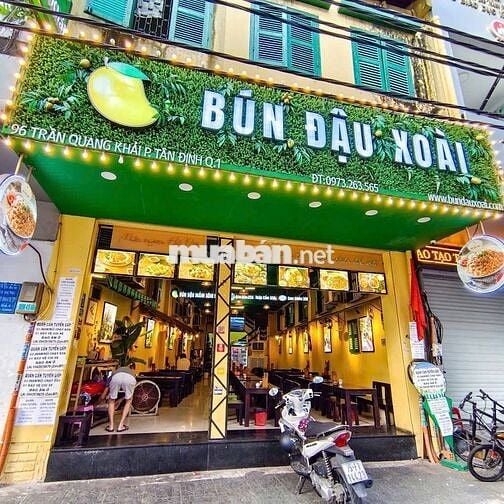 ➡️ MT - Trần Quang Khải Quận 1 – 6x20m, trệt lầu, giá 70tr/tháng.