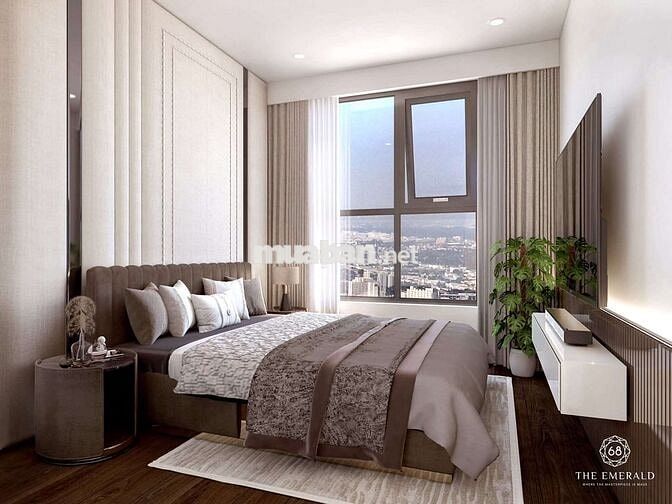 Tầng cao mát mẻ, view thoáng – Căn B23.05 Emerald 68 đang chờ chủ mới
