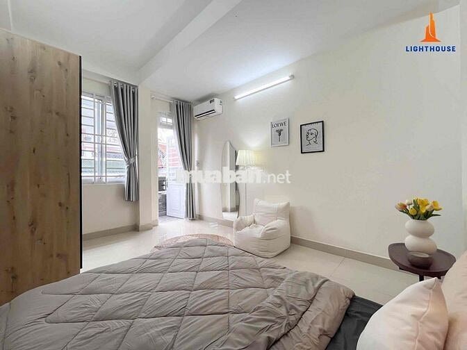 Studio Ban Công Full Nội Thất Siêu Thoáng Ngay Chợ Gò Vấp