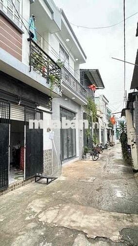 NHÀ MỚI XINH 2 LẦU NGUYỄN THỊ HUÊ GẦN BX AN SƯƠNG CHIWJ CÂY ME