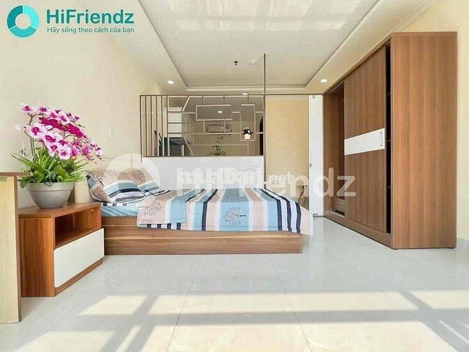 Chung cư mini tách bếp tone sang, full nội thất, cửa sổ trời lớn,