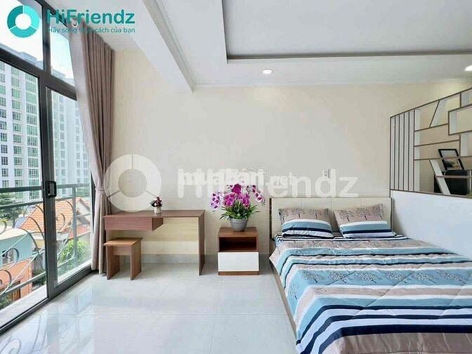 Chung cư mini tách bếp tone sang, full nội thất, cửa sổ trời lớn,