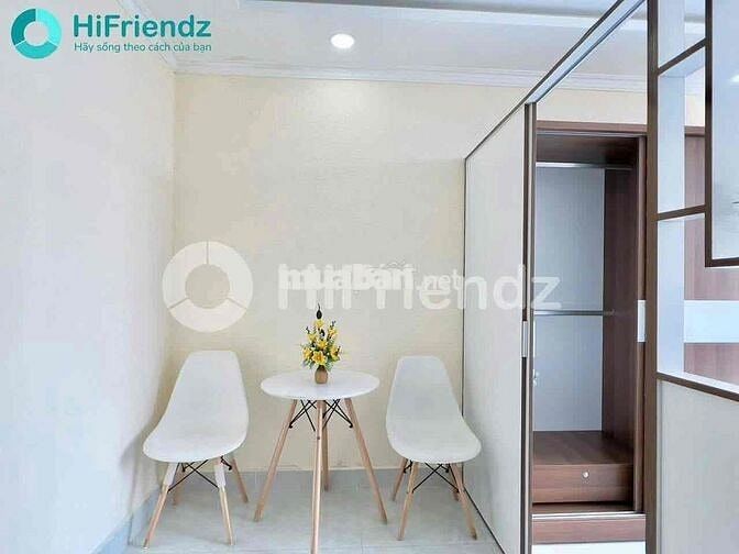 Chung cư mini tách bếp tone sang, full nội thất, cửa sổ trời lớn,