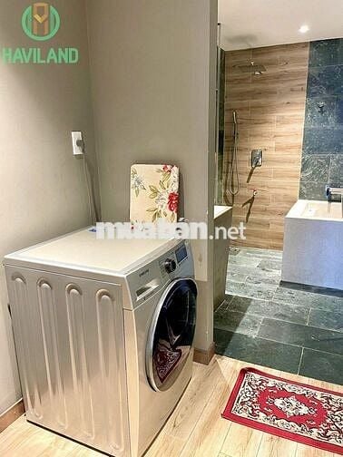 1BR 45m2 hồ bơi, bồn tắm, dọn phòng hàng tuần, thoáng đẹp