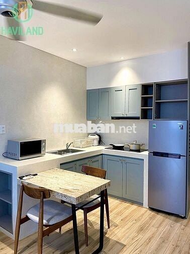 1BR 45m2 hồ bơi, bồn tắm, dọn phòng hàng tuần, thoáng đẹp