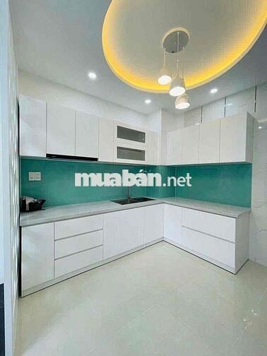 Cho thuê nhà nguyên căn 3 lầu mới hẻm xe hơi 1/ Nguyễn Văn Đậu,P5,B T