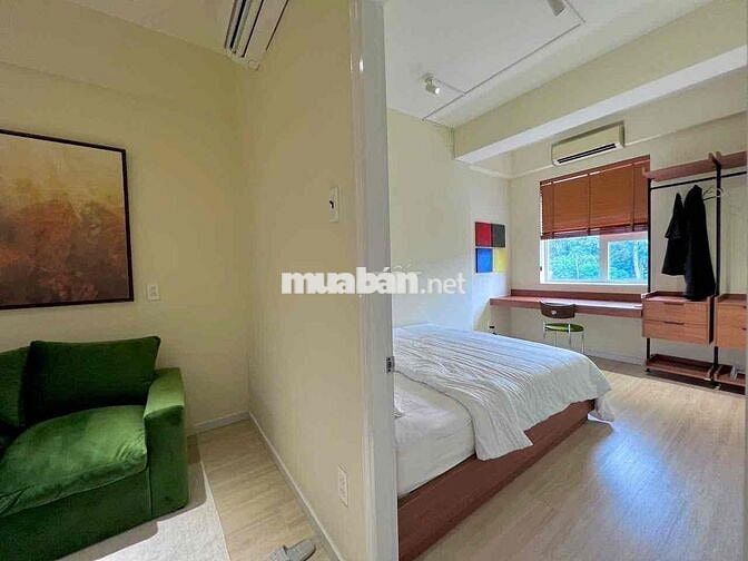 🌉2PN2WC | 1PN 75M2 Thang Máy - Hầm Xe - Full Nội Thất🌉Cầu Bông sát Q1🌉