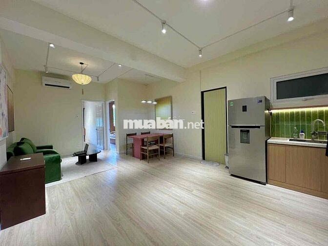 🌉2PN2WC | 1PN 75M2 Thang Máy - Hầm Xe - Full Nội Thất🌉Cầu Bông sát Q1🌉