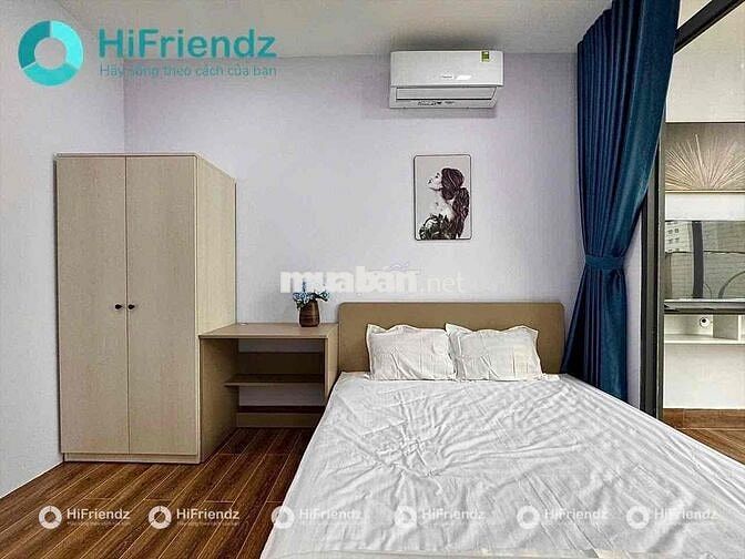 CHO THUÊ 1PN - 2PN FULL NT ( MÁY GIẶT - SẤY RIÊNG ) MỚI 100% , SÁT Q1