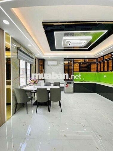 NHÀ GÓC 2 MẶT TIỀN THÔNG 5x14m TẶNG FULL NỘI THẤT