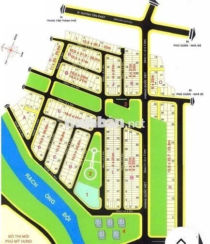 Bán đất đường số 7, Khu Phú Mỹ - Vạn Phát Hưng, Quận 7