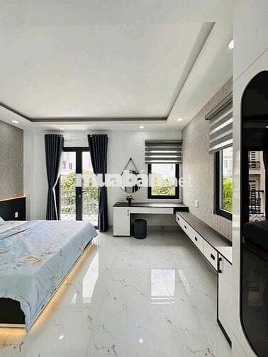 NHÀ GÓC 2 MẶT TIỀN THÔNG 5x14m TẶNG FULL NỘI THẤT