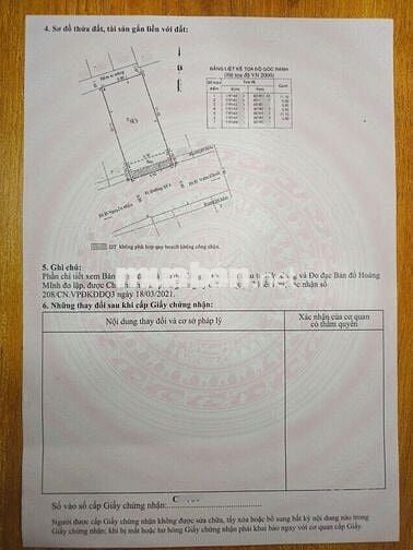 Mặt tiền Đường số 4 Cư Xá Đô Thành Quận 3 dtich 6x13m đúc 5 tầng 6pn
