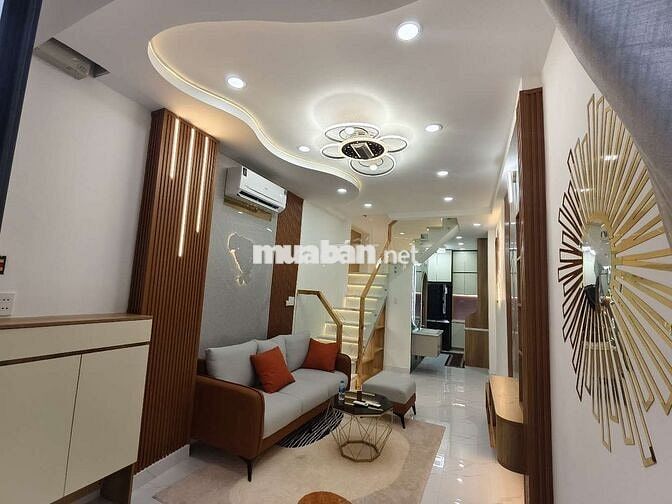 CHÍNH CHỦ CHO THUÊ NNC 1 TRỆT 1 LẦU 2PN 2WC FULL NỘI THẤT 2 MẶT HẺM